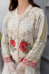 Charming Rose Embellished Gown